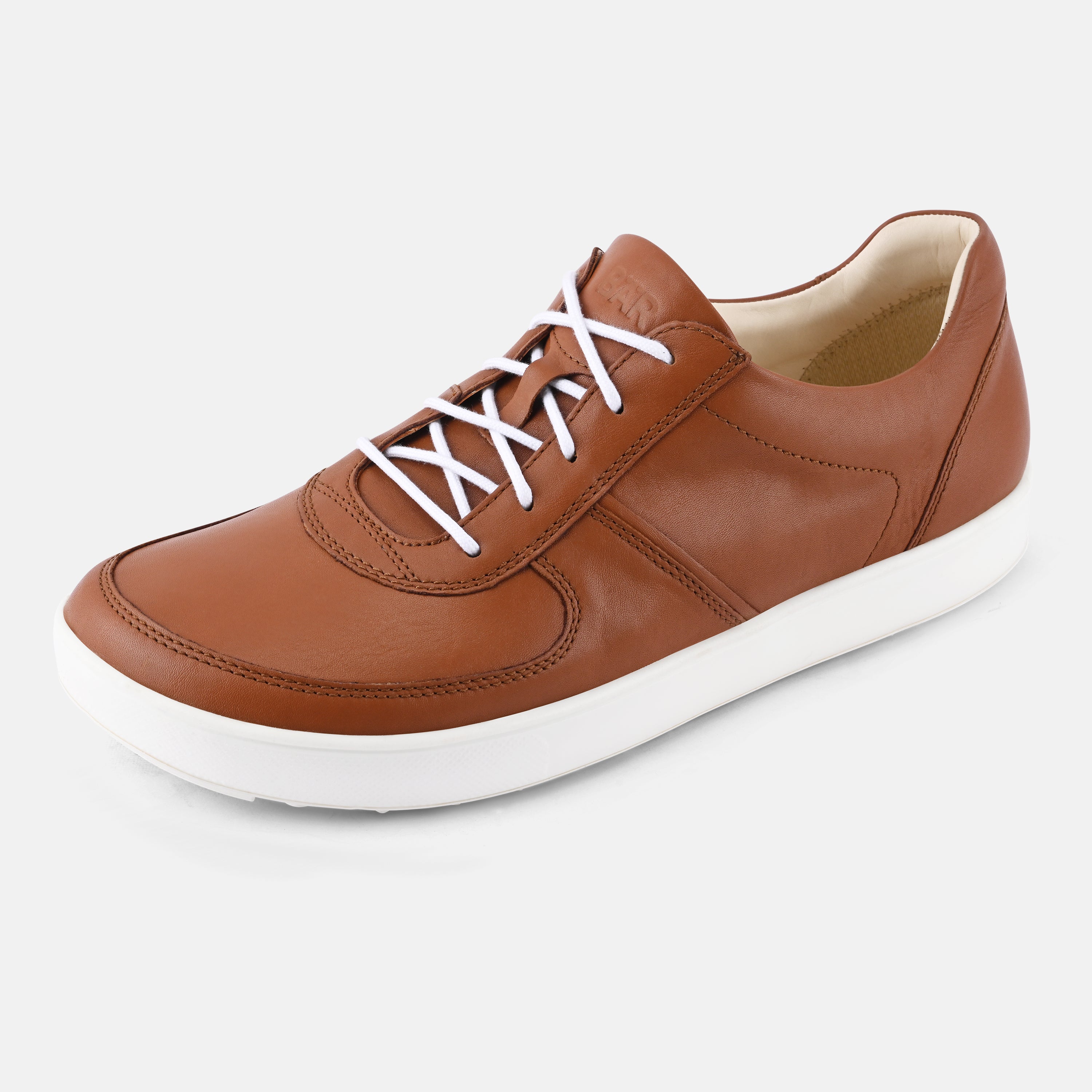 Men's Tan wide toe box barefoot Shoes