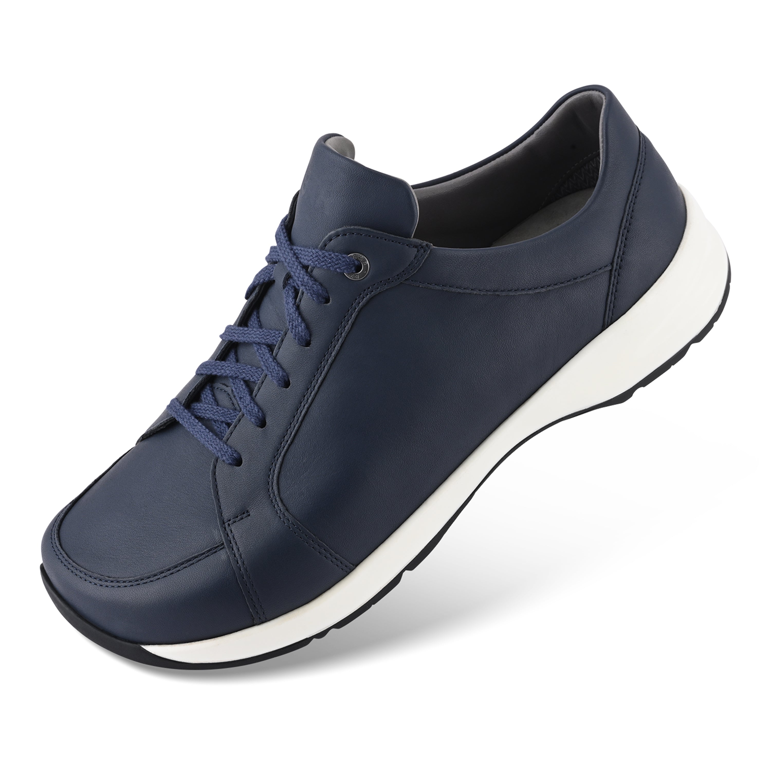 Men's Blue Barefoot leather office Shoes