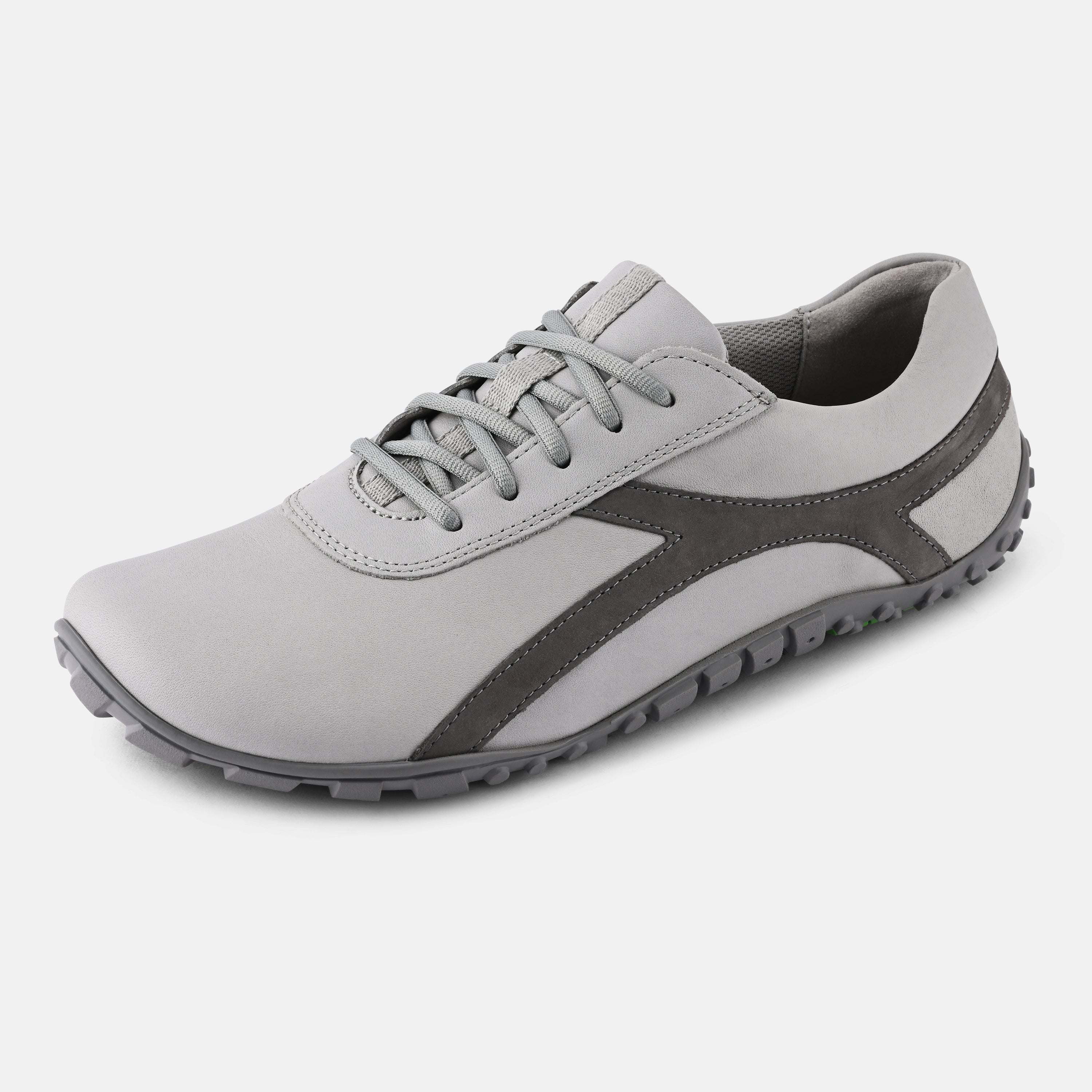 Men's Grey natural stride shoes Baer