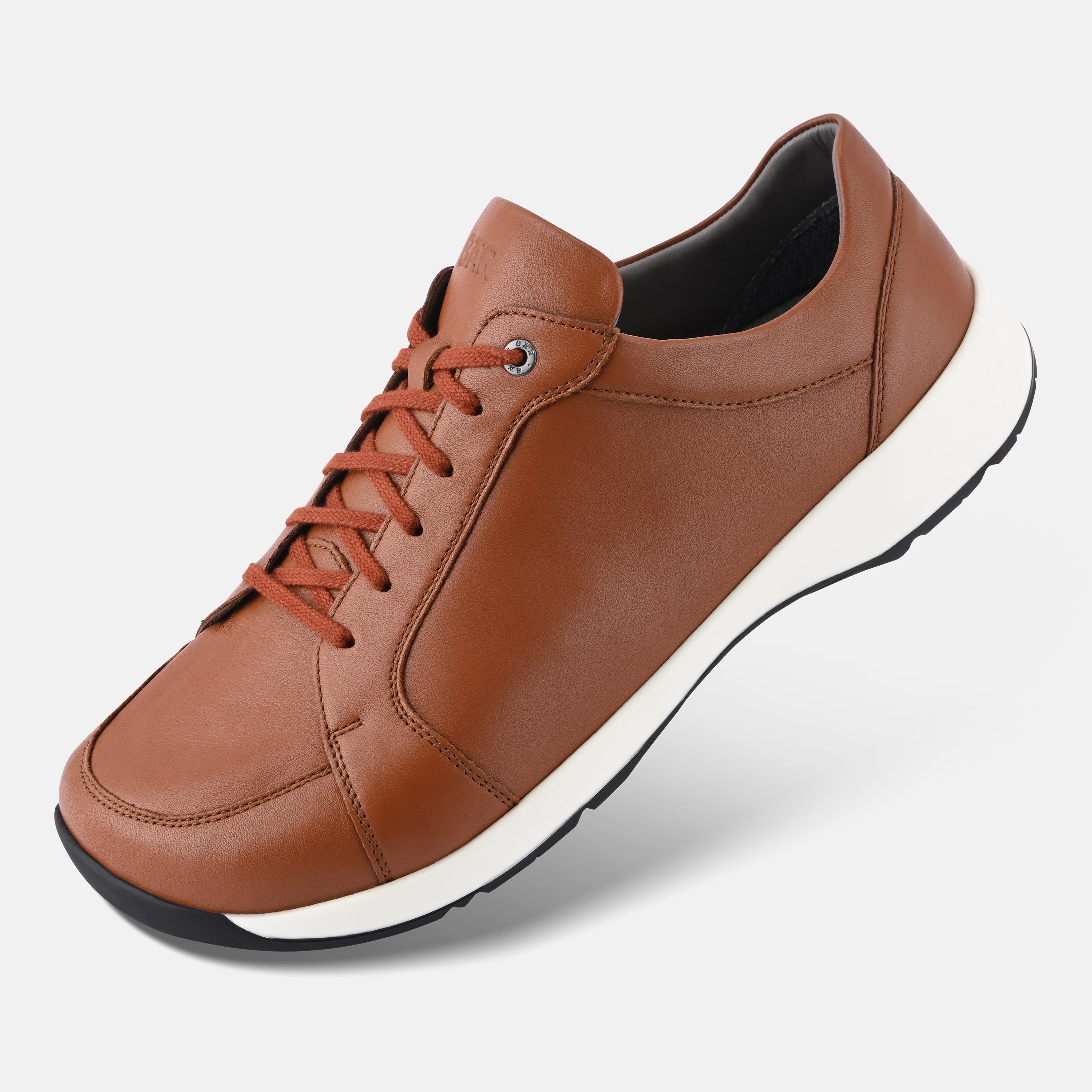 Men's Tan travel barefoot Shoes Baer