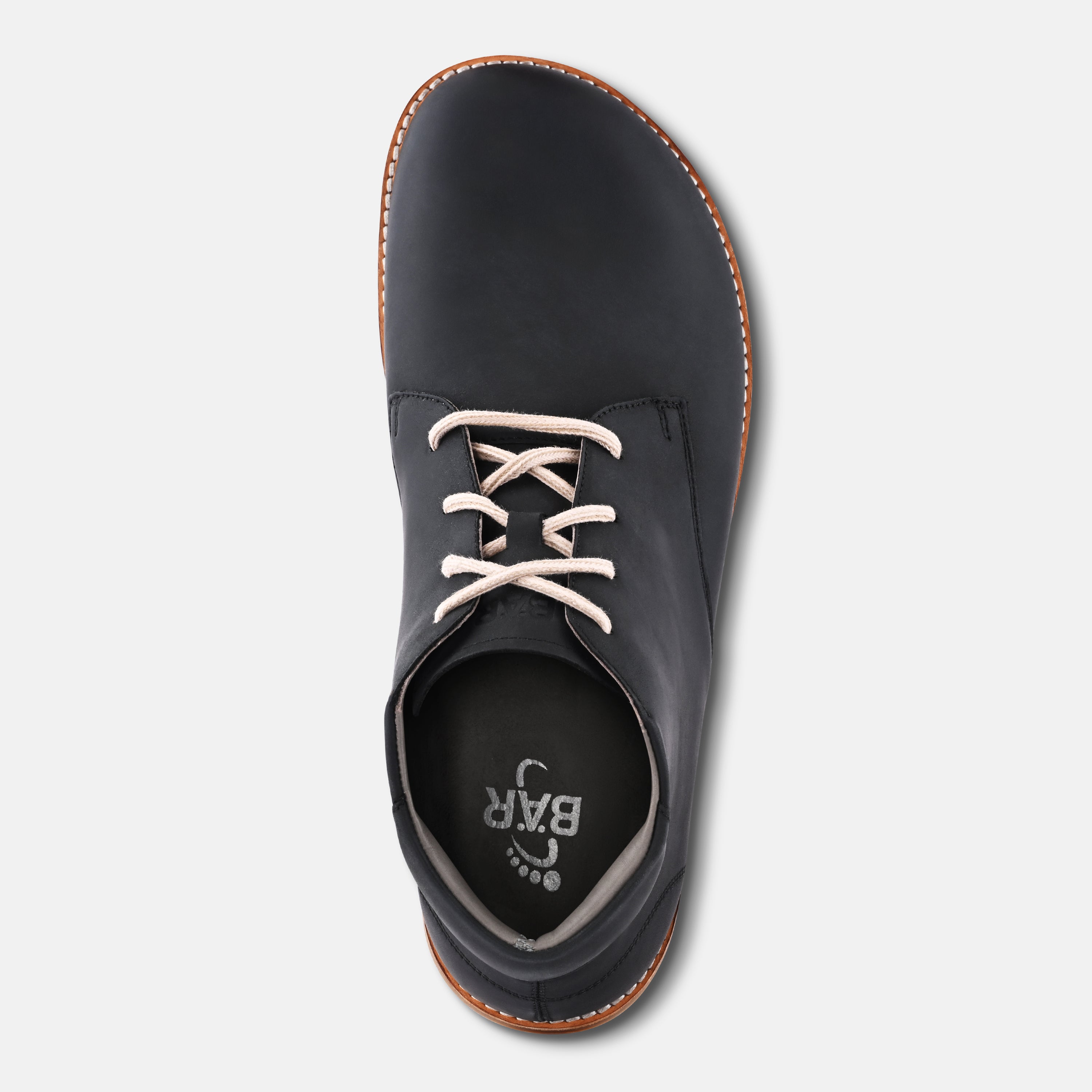 Men's Black leather party Shoes Baer
