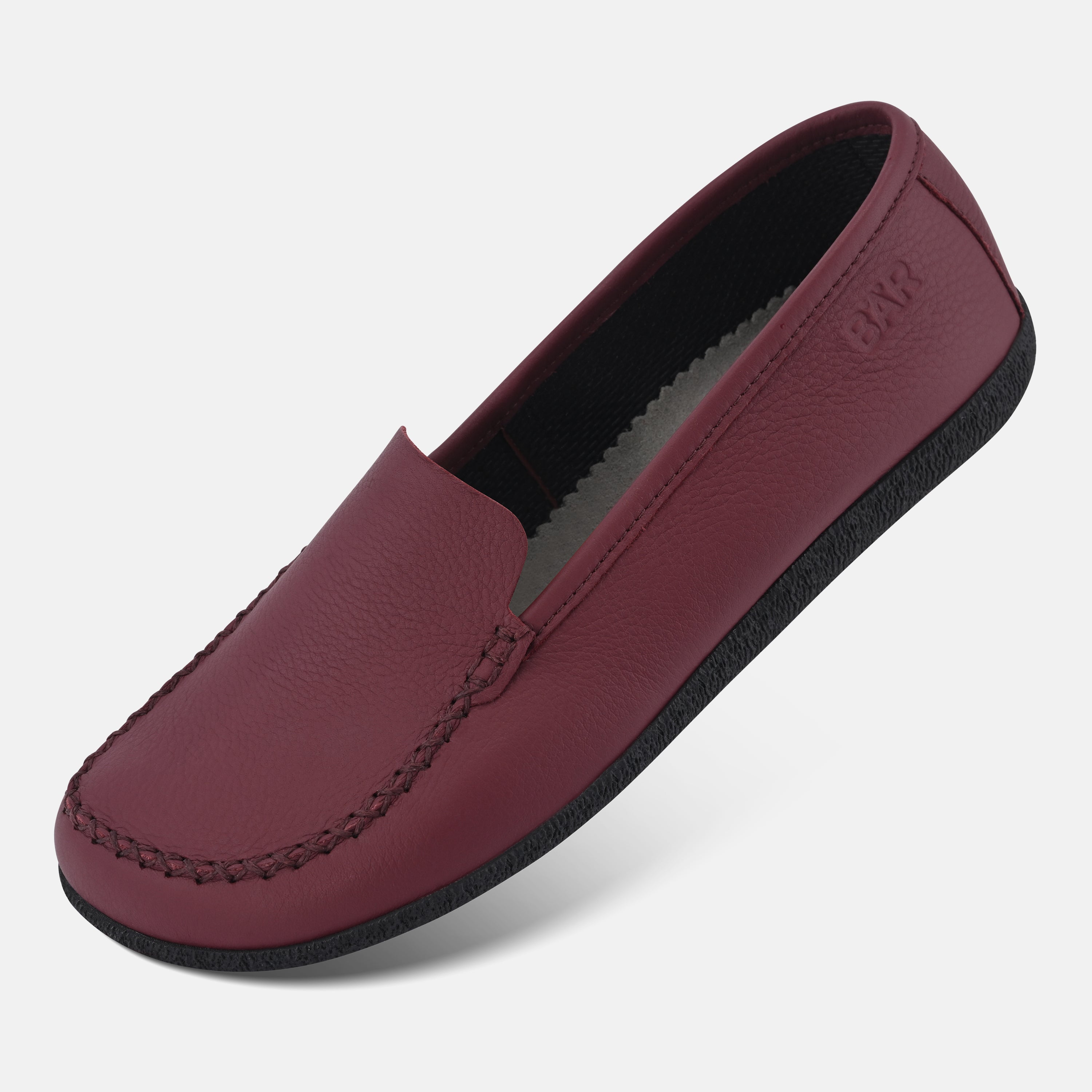 Women's Bordeux flexible leather loafer Baer