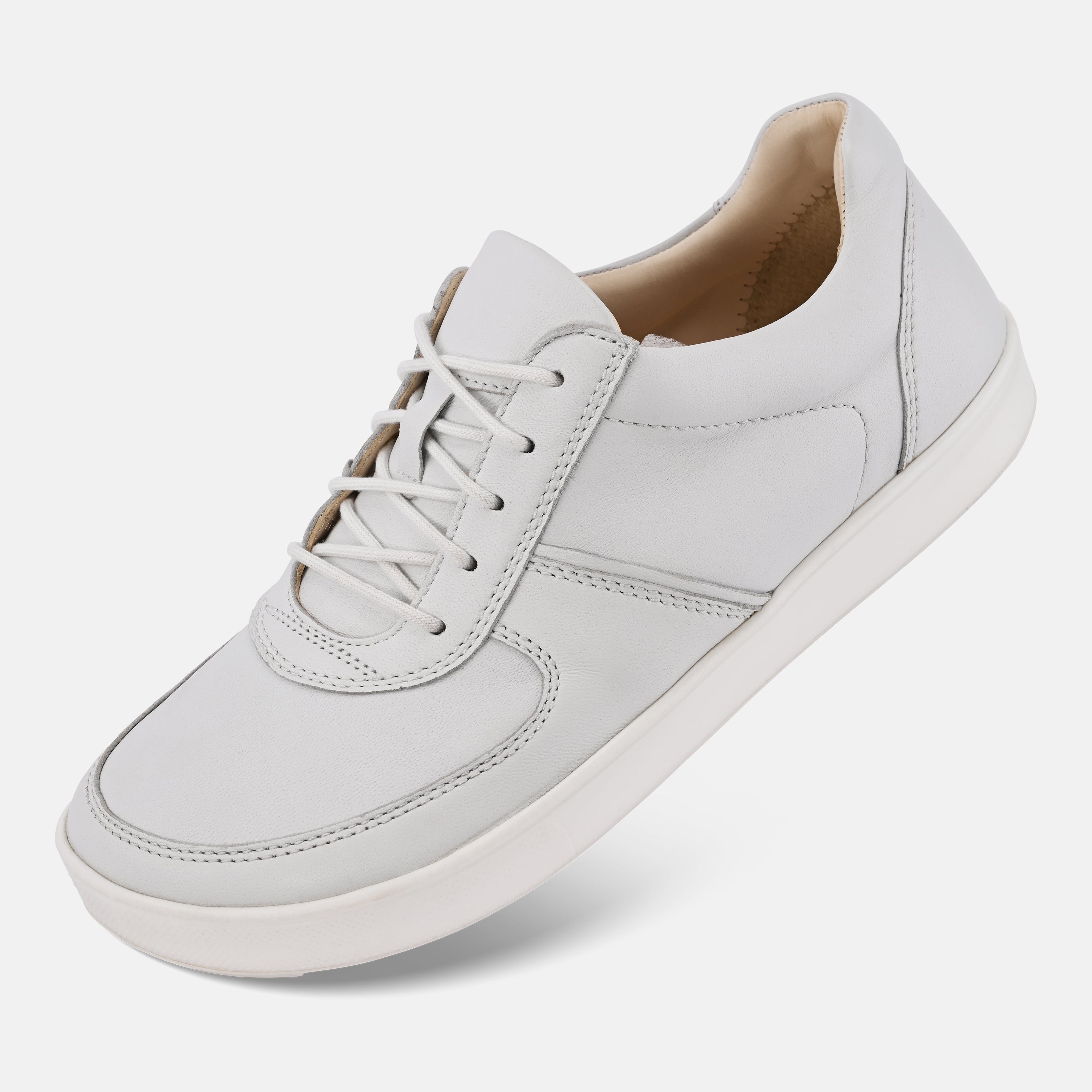 White Women Casual Barefoot Sneakers Baer