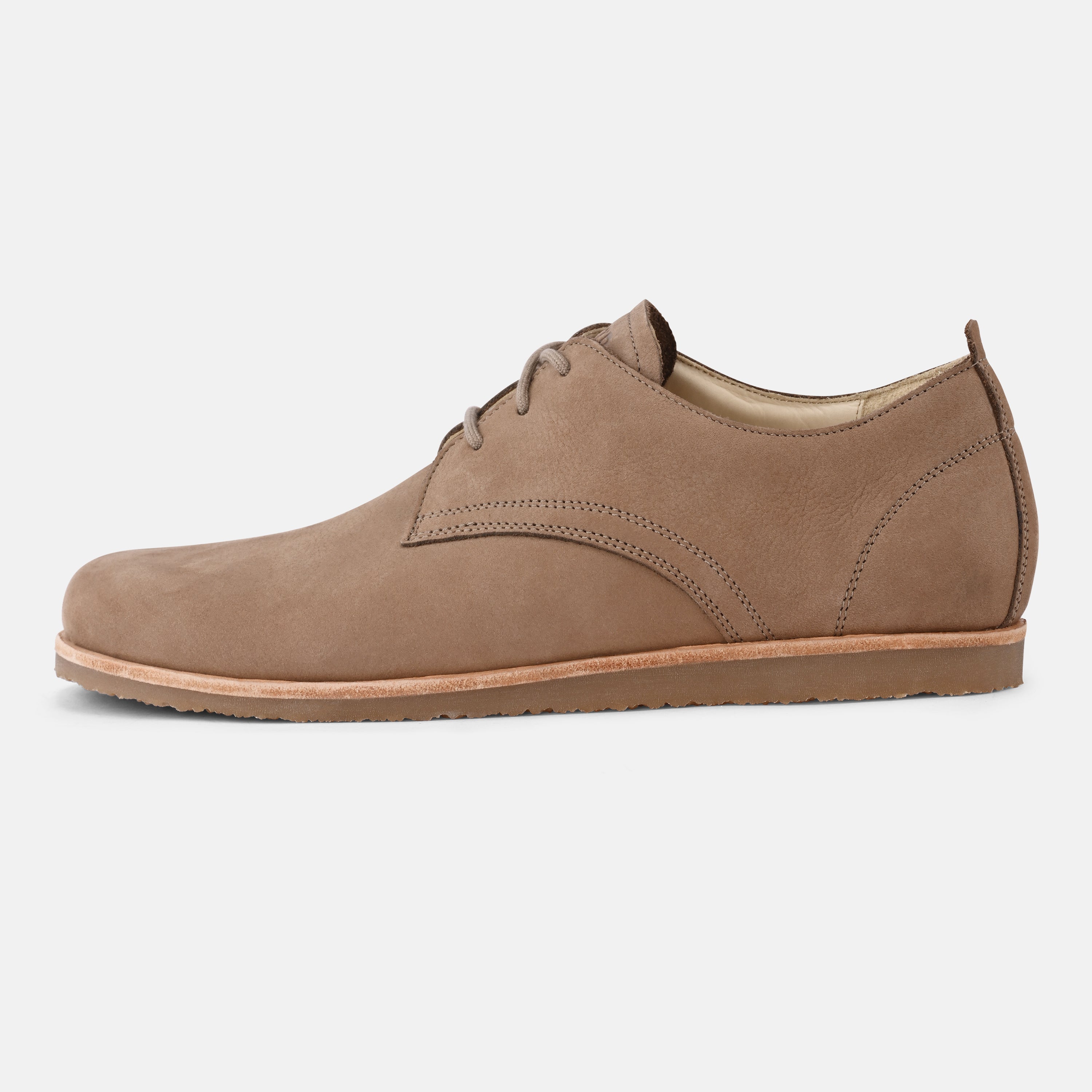 Beige Women Lightweight Wide toe Shoes Baer