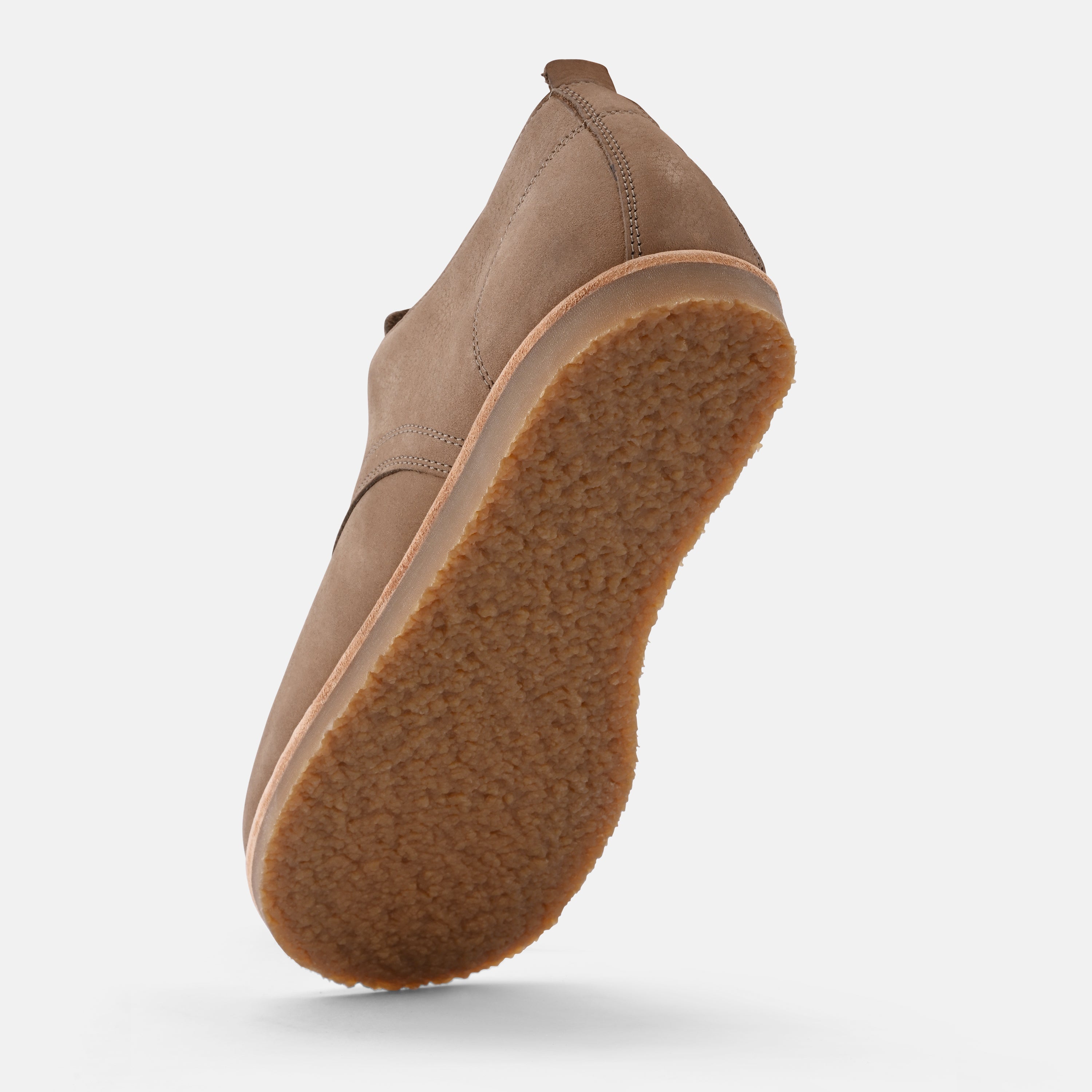 Beige Women Flexible Sole Shoes Baer
