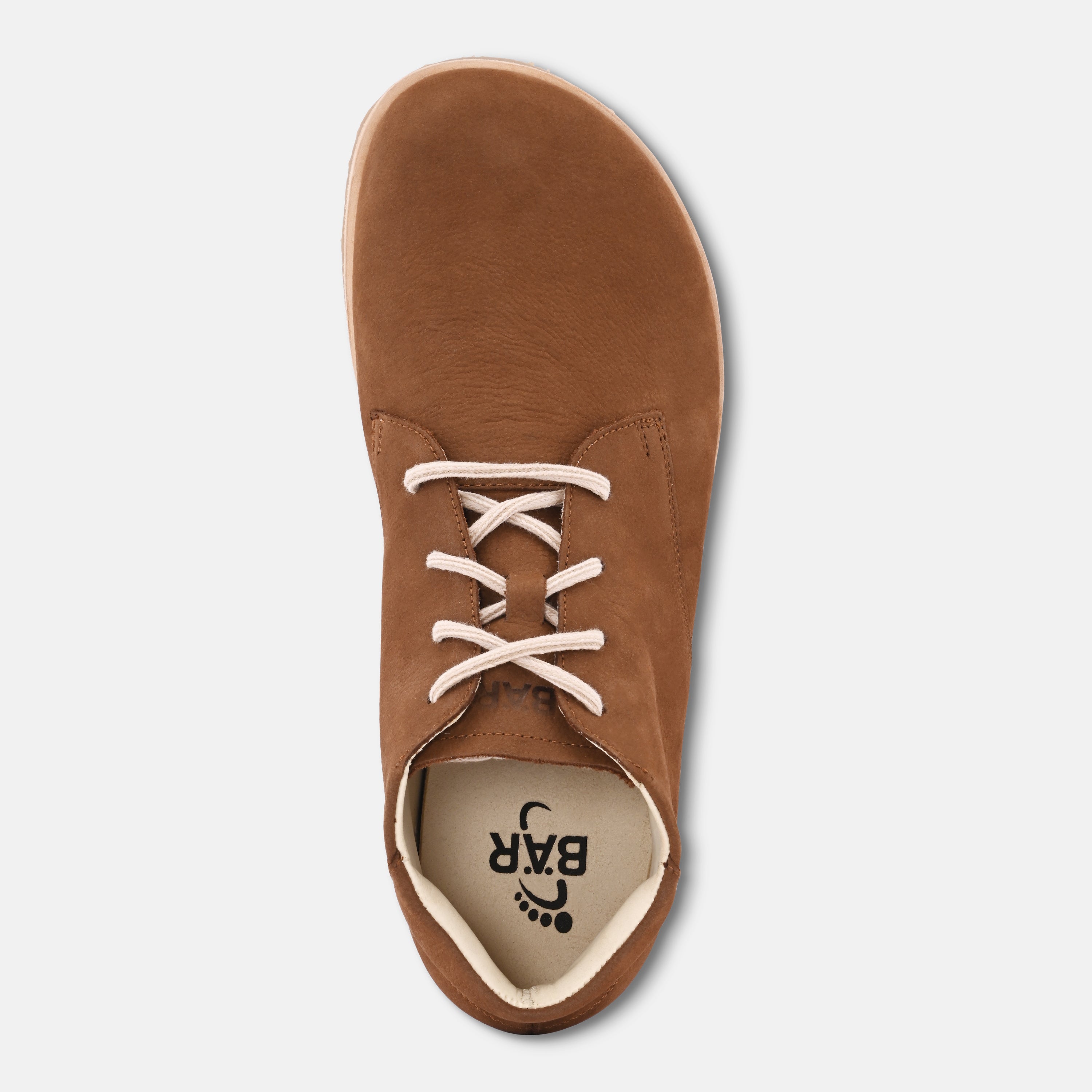 Brown Women Leather Casual Shoes Baer