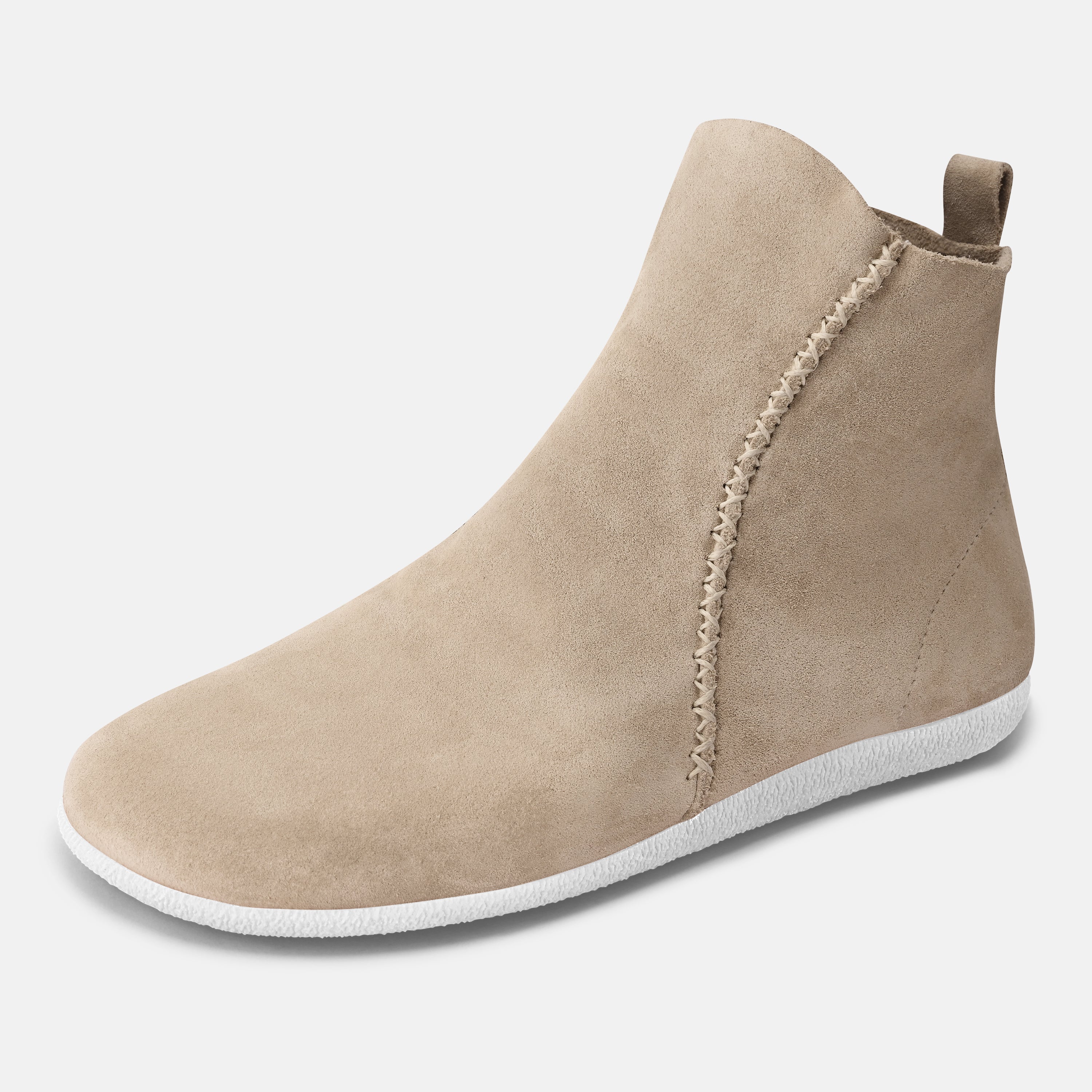 Beige Women Natural Walking Boots Baer