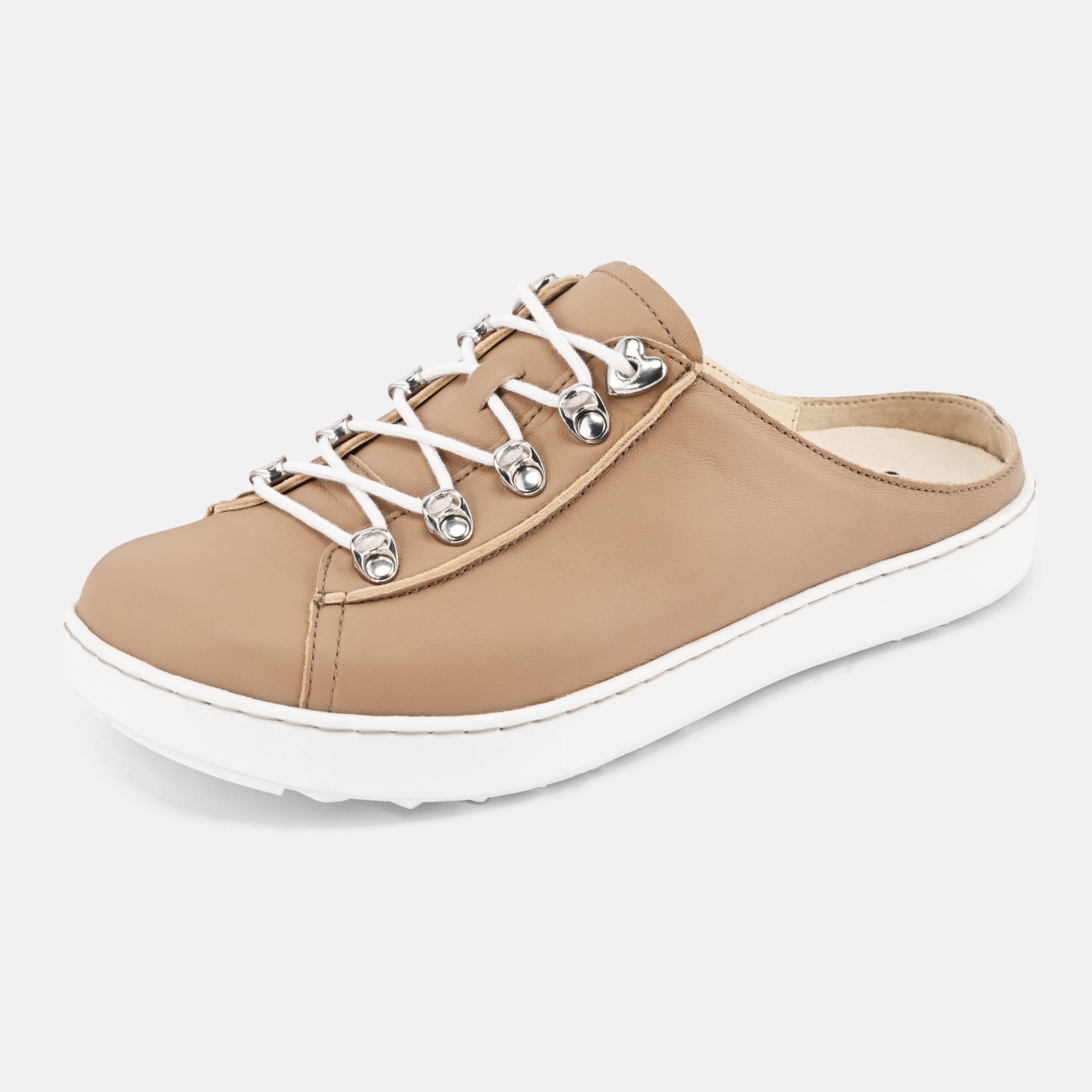 Women's Mule-Lace | Beige Baer Shoes