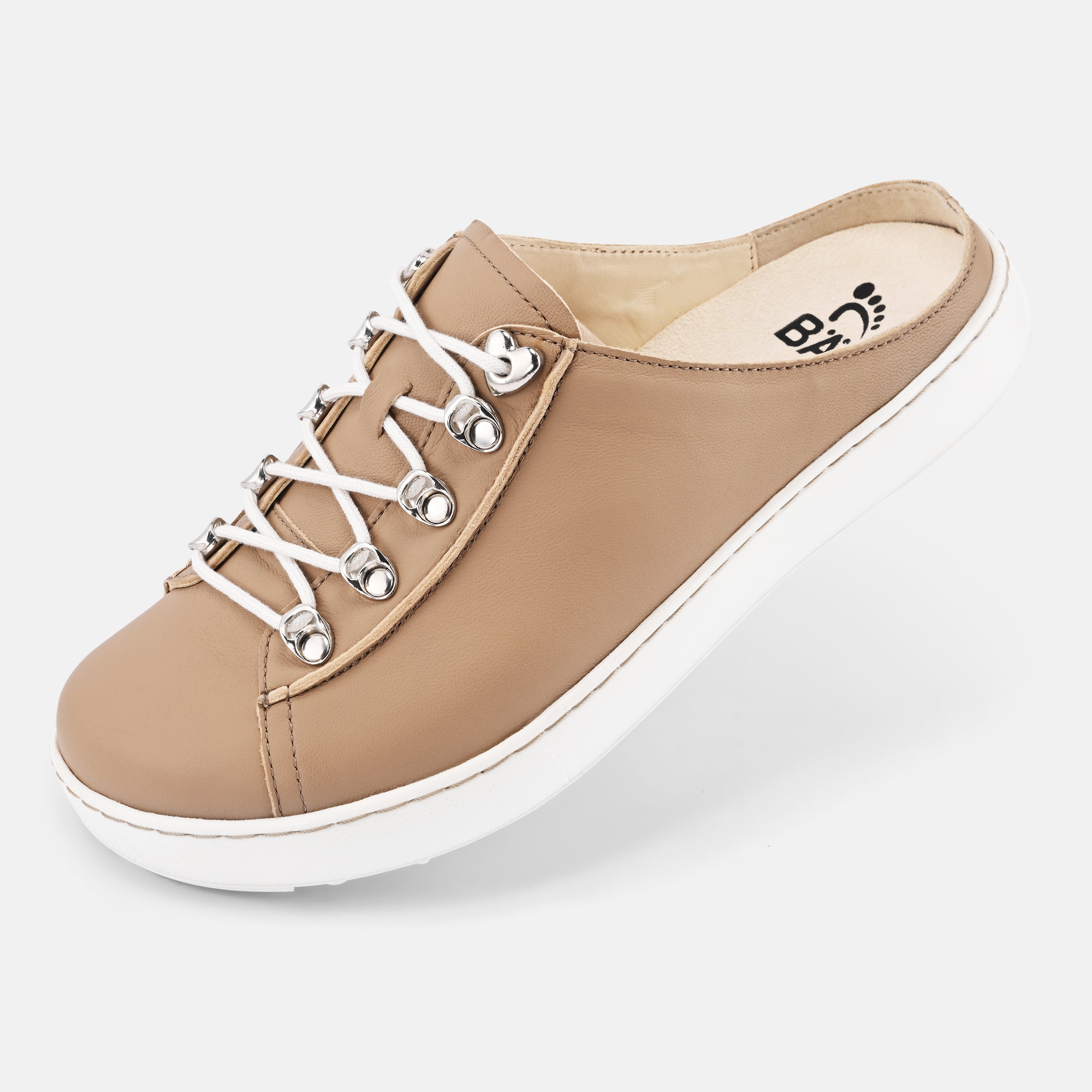 Women's Mule-Lace | Beige Baer Shoes