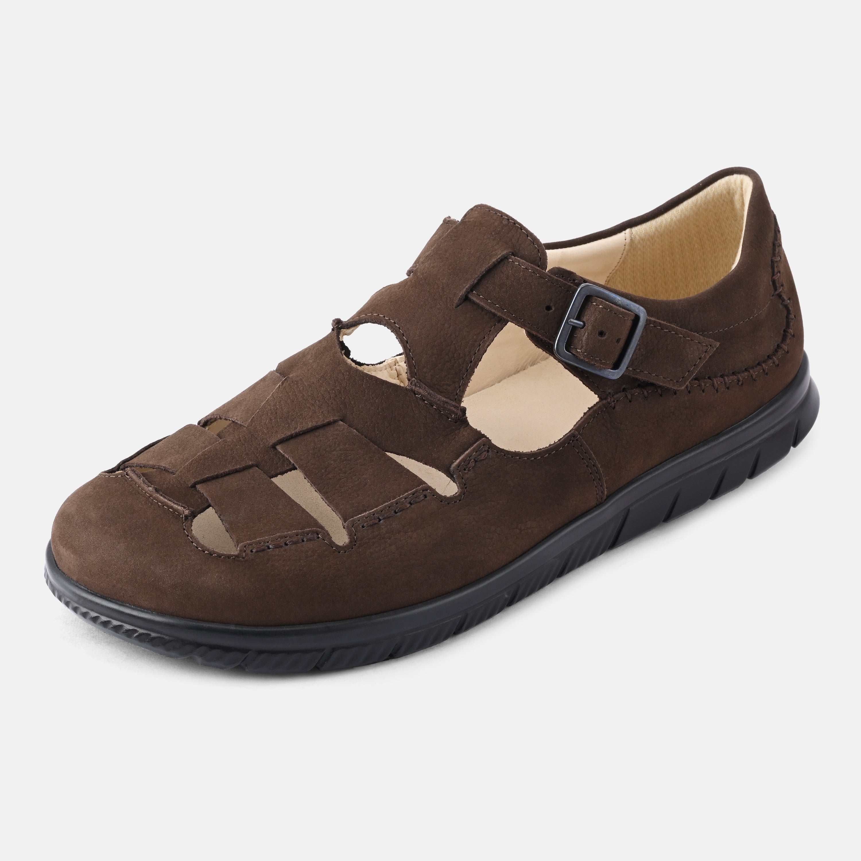 Men's Brown Premium Party Sandals Baer