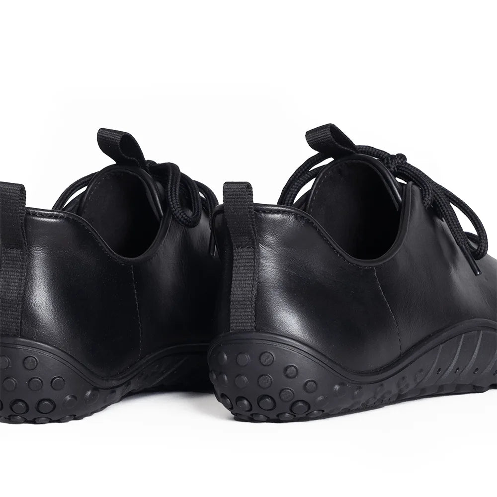 foot shaped formal leather shoes Baer