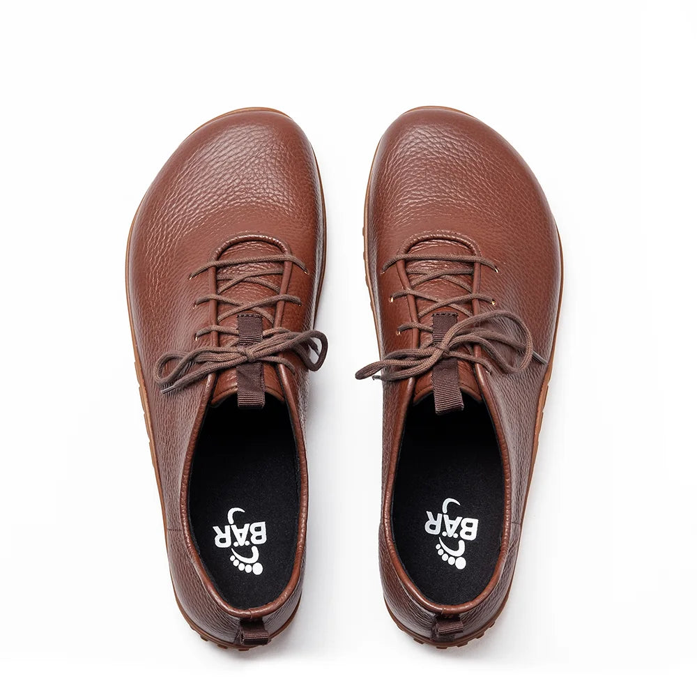 URBN Leder Soft grain leather sneakers Baer