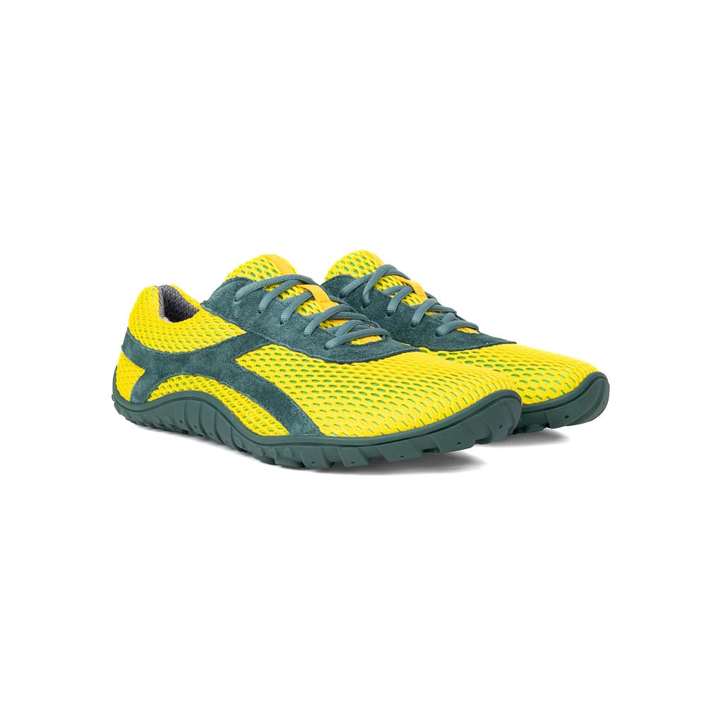 NeXGen Yellow & Green natural movement sneakers Baer