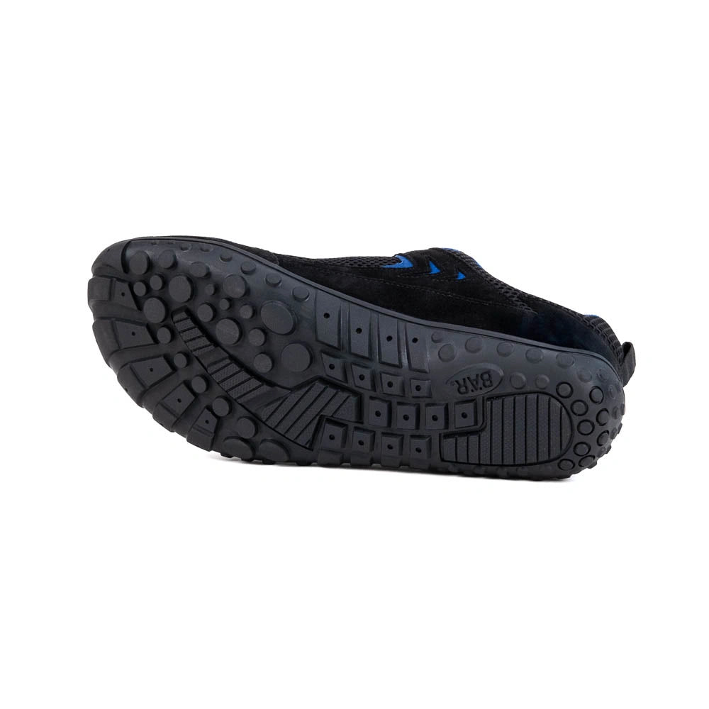 Black shoe sole on a white background