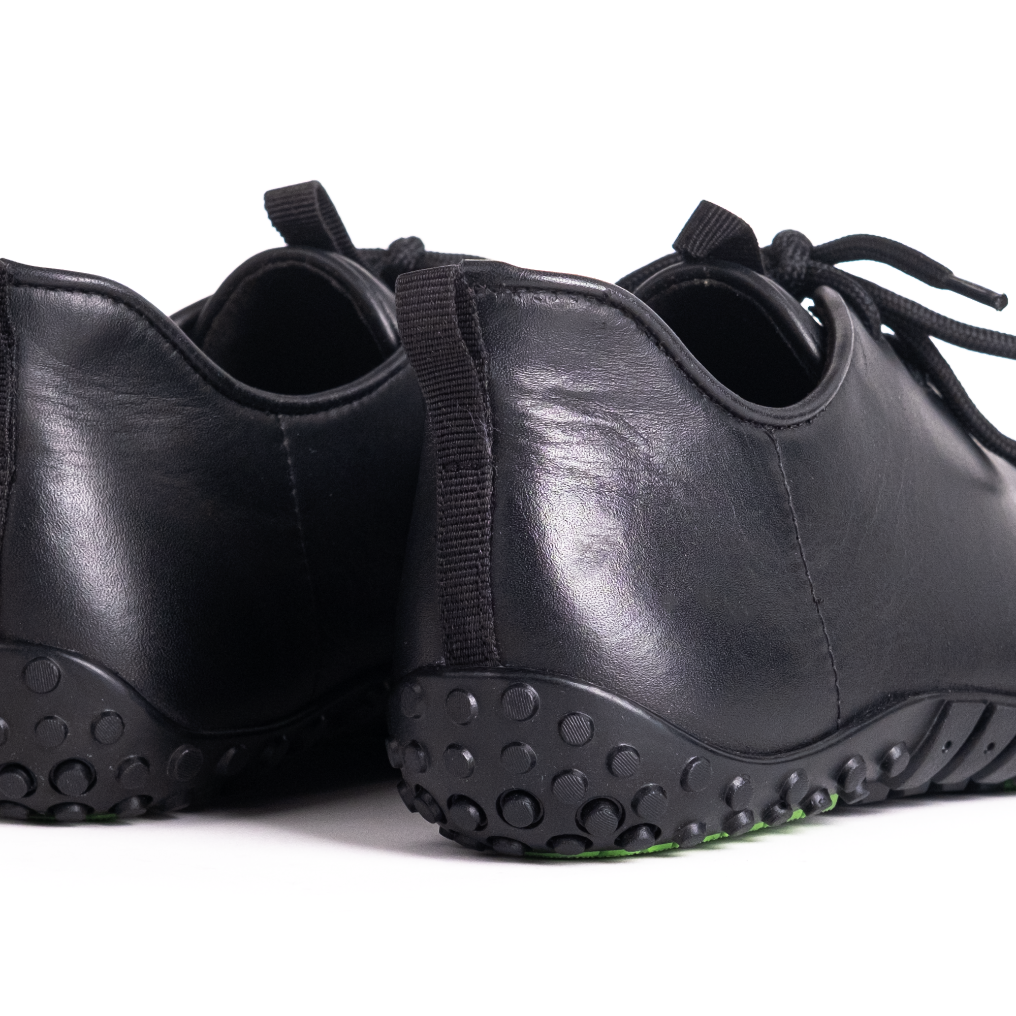 URBN Leder Klassisch - Black (Vibram Sole) Baer India