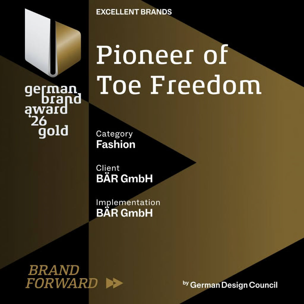German brand award 2026 gold for baer shoes