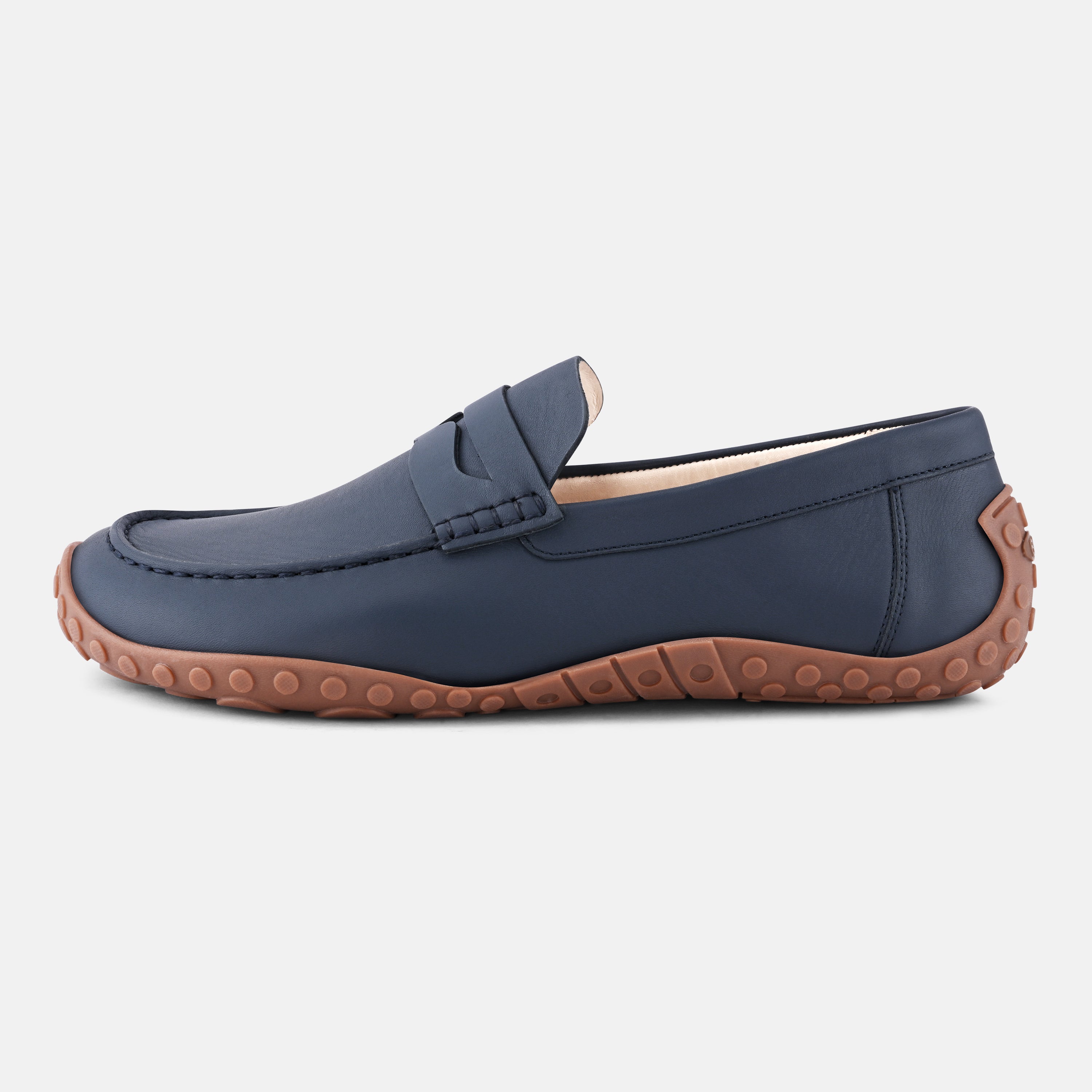 Men's Blue Zero heel loafers Baer