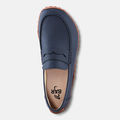 Men's Blue 100% toe freedom Shoes Baer