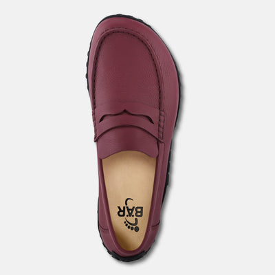 Men's Bordeux penny loafers Baer
