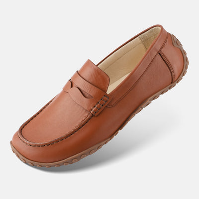 Men's Tan natural fit formal shoes Baer