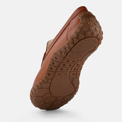 Men's Tan Soft leather business shoes Baer