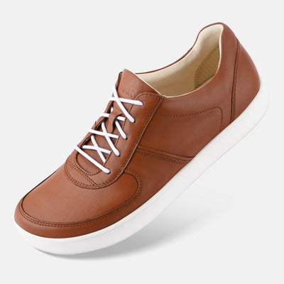 Men's Tan suede comfort sneakers Baer