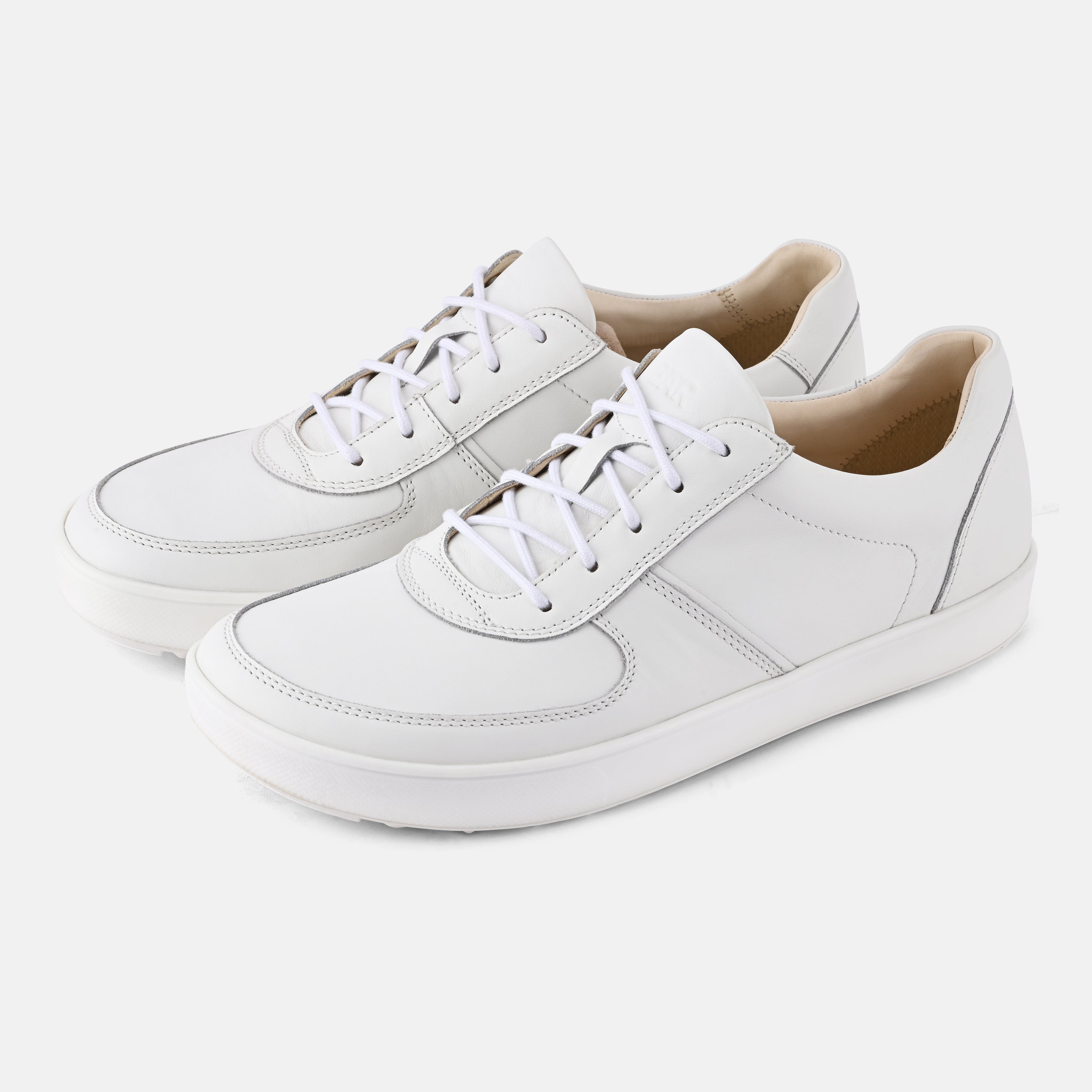 Men's White office casual sneakers Baer