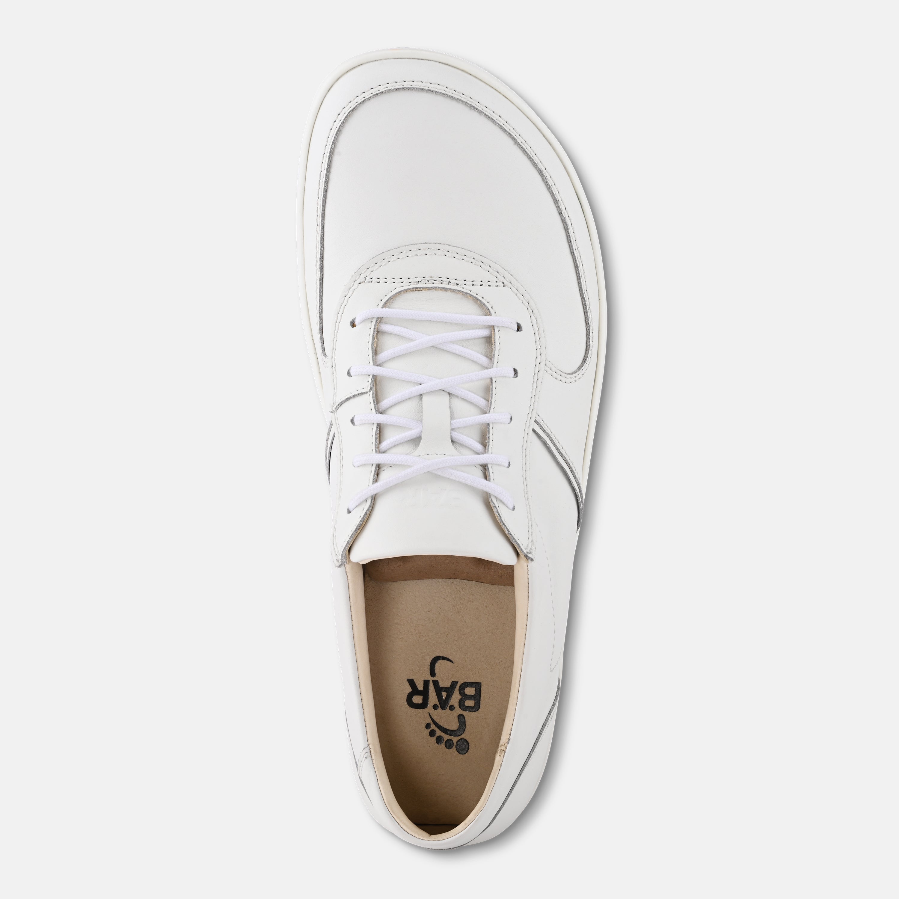 Men's White daily wear shoes Baer