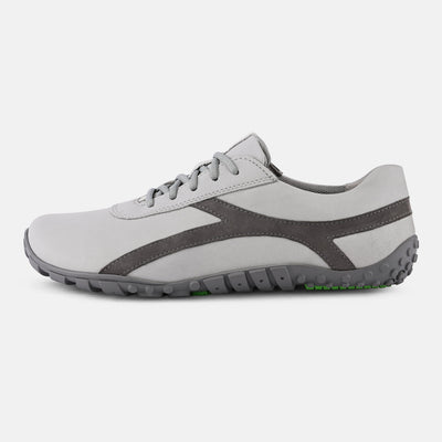 Men's Grey Wide fit casual walking shoes Baer