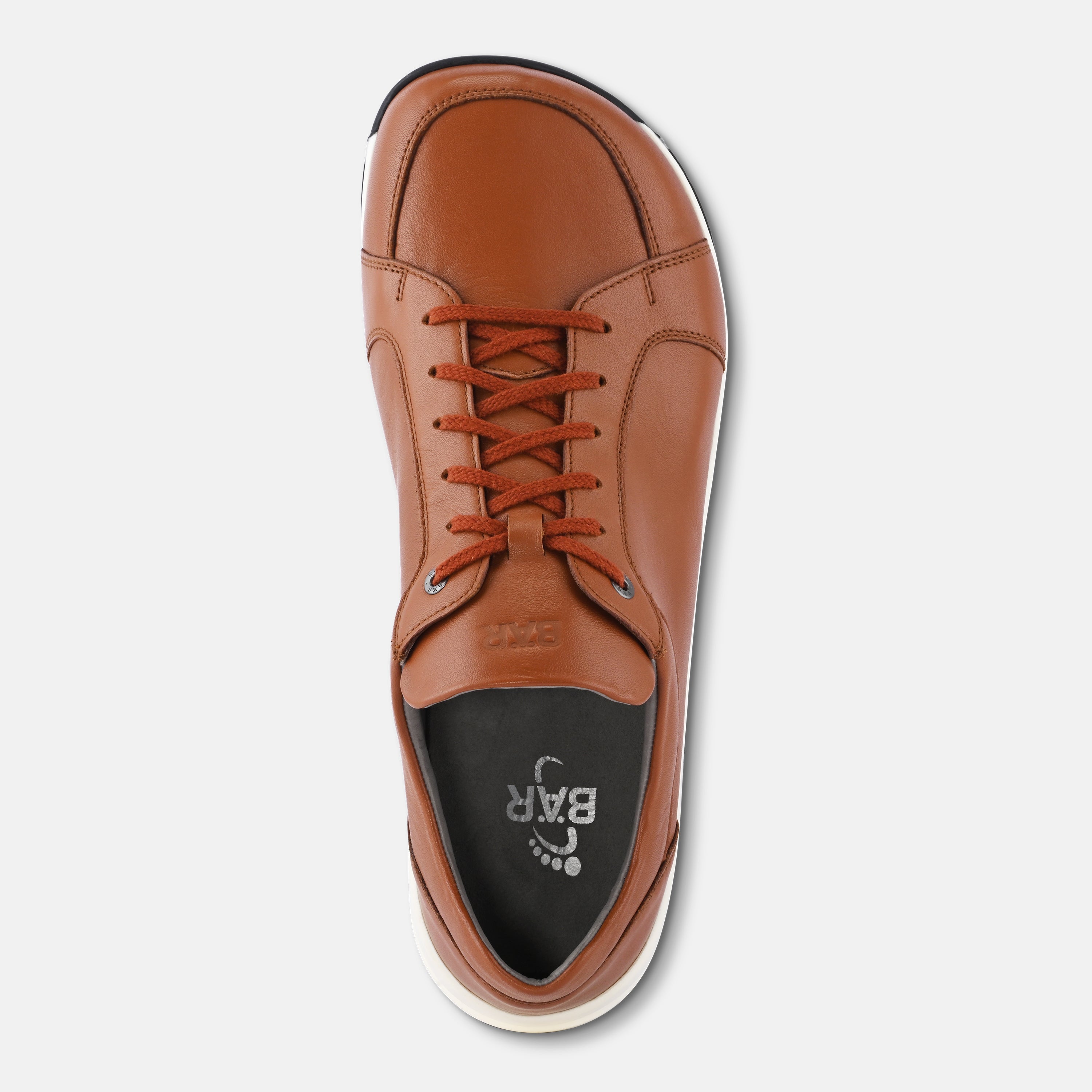 Men's Tan Smart Casual leather Shoes Baer