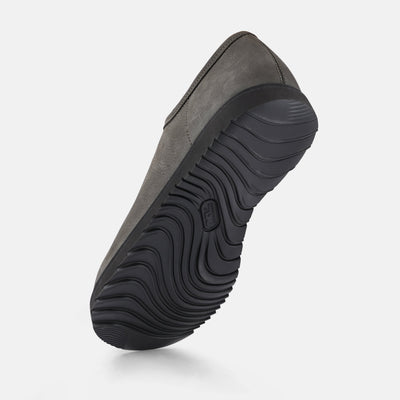 Men's Grey 100% Flexible casual Shoes Baer