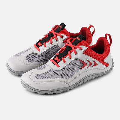Men's Gray Wide toe box sports shoes Baer