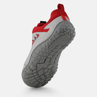 Men's Gray flexible sole sneakers Baer