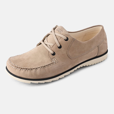 Men's Beige Casual office leather Shoes Baer