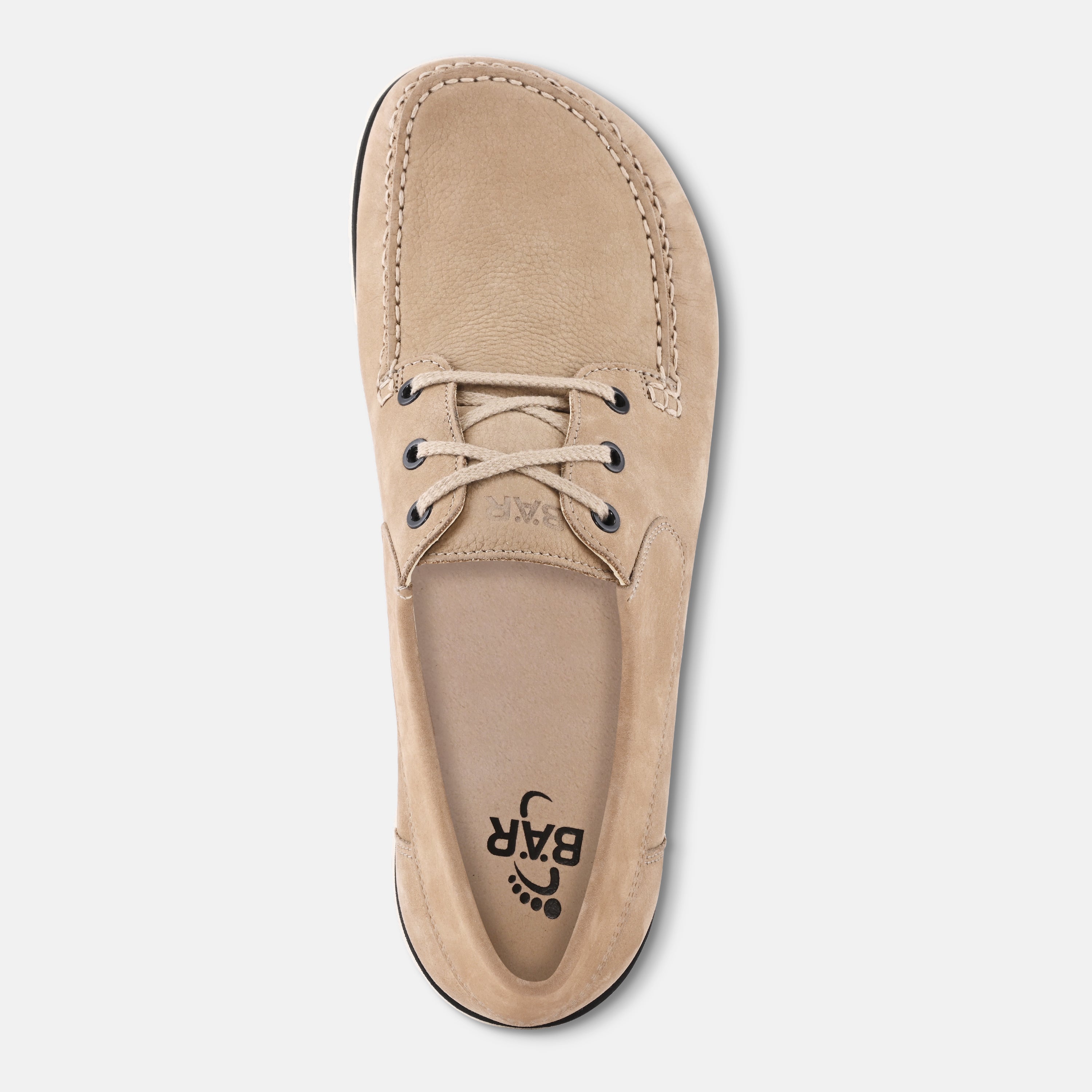 Men's Beige Everyday comfort lace ups Shoes Baer