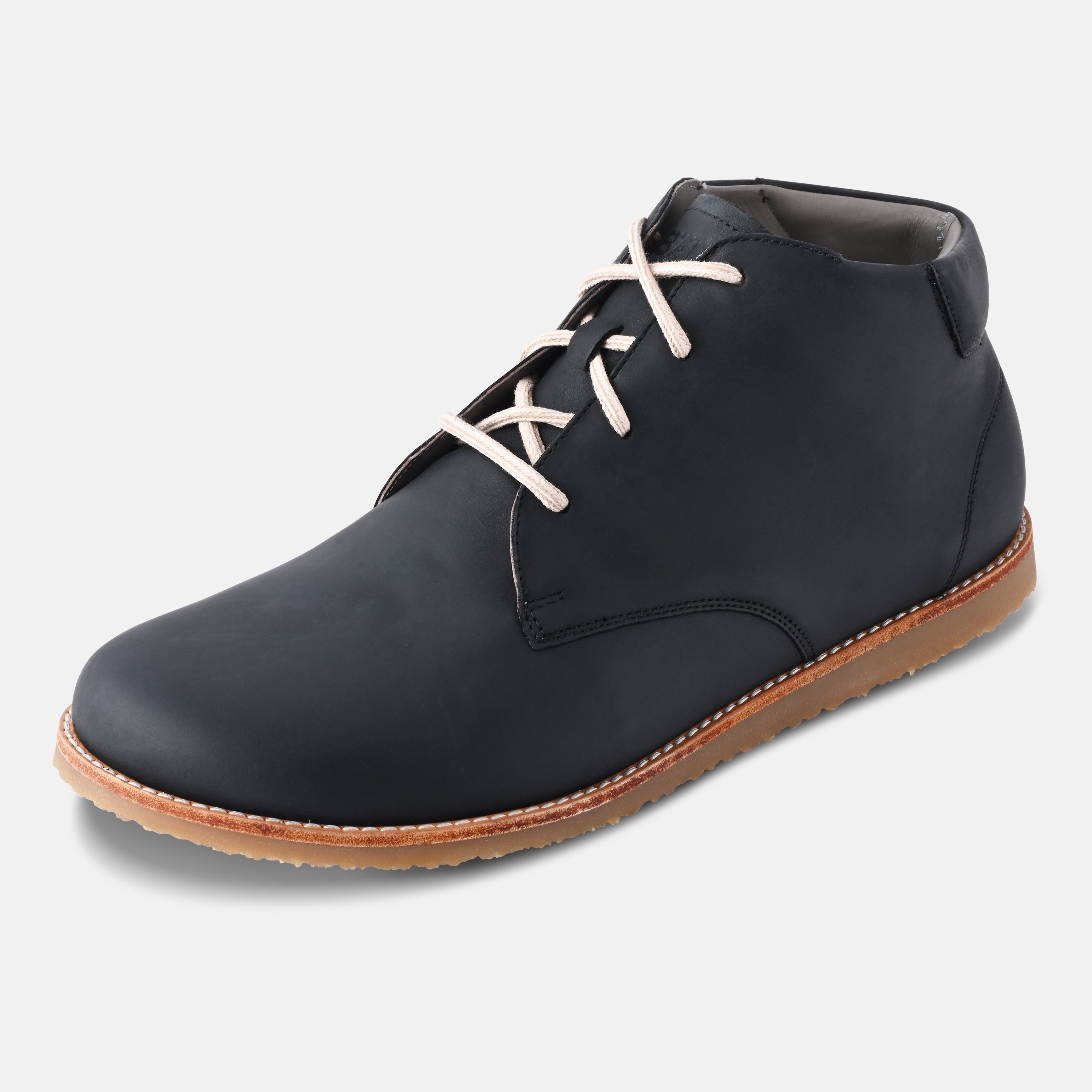 Men's Black Minimal sole travel leather  Shoes Baer