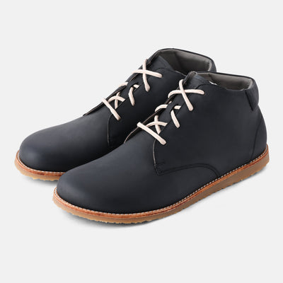 Men's Black luxury leather Shoes Baer