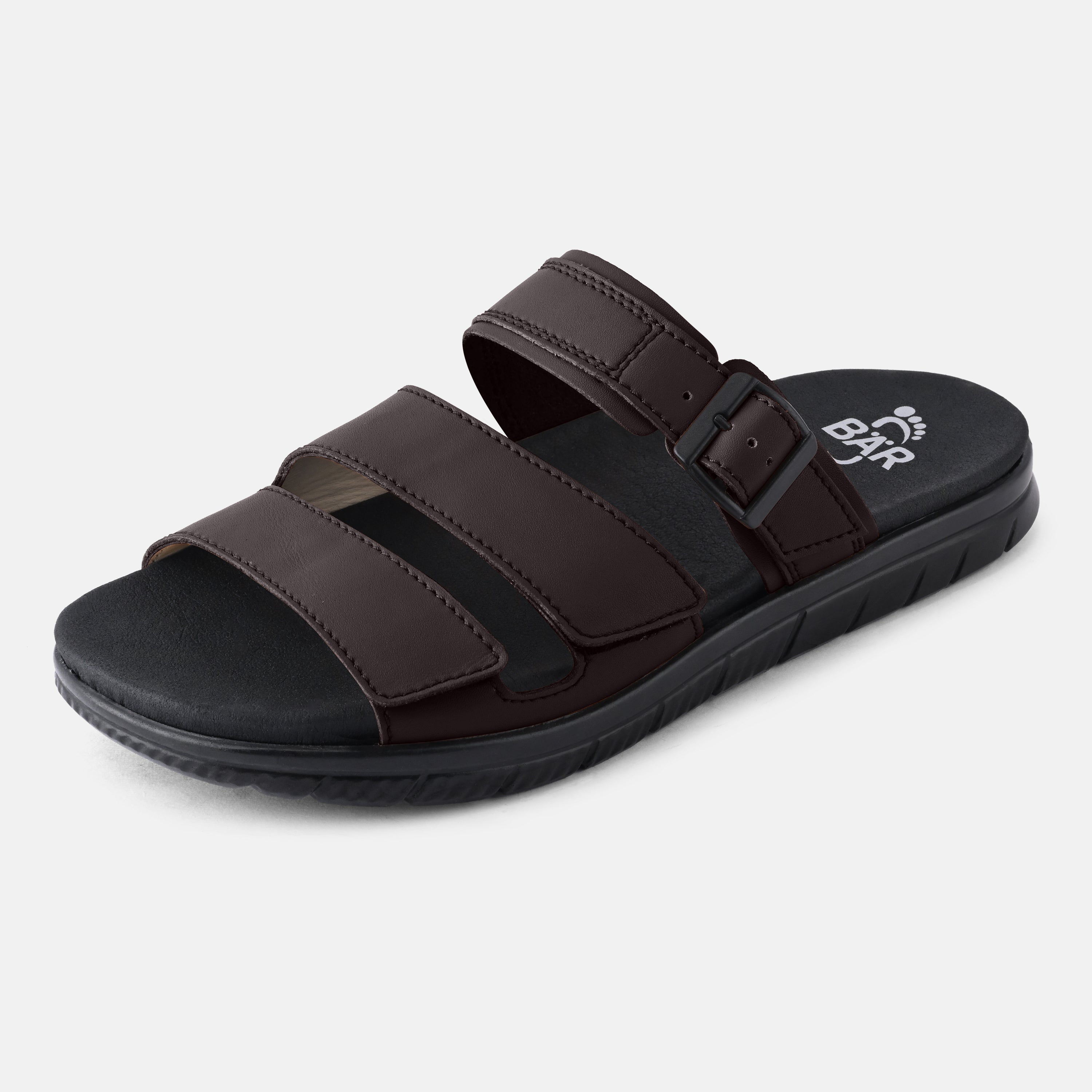 Men's Brown flexible sole footwear Baer