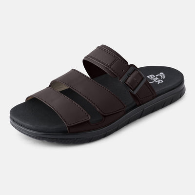 Men's Brown flexible sole footwear Baer