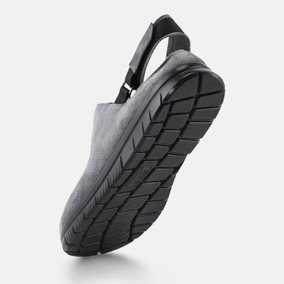 Men's Gray  lightweight walking footwear Baer