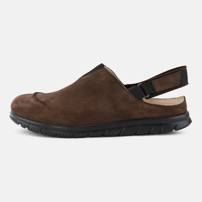 Men's Brown ergonomic daily wear shoes Baer