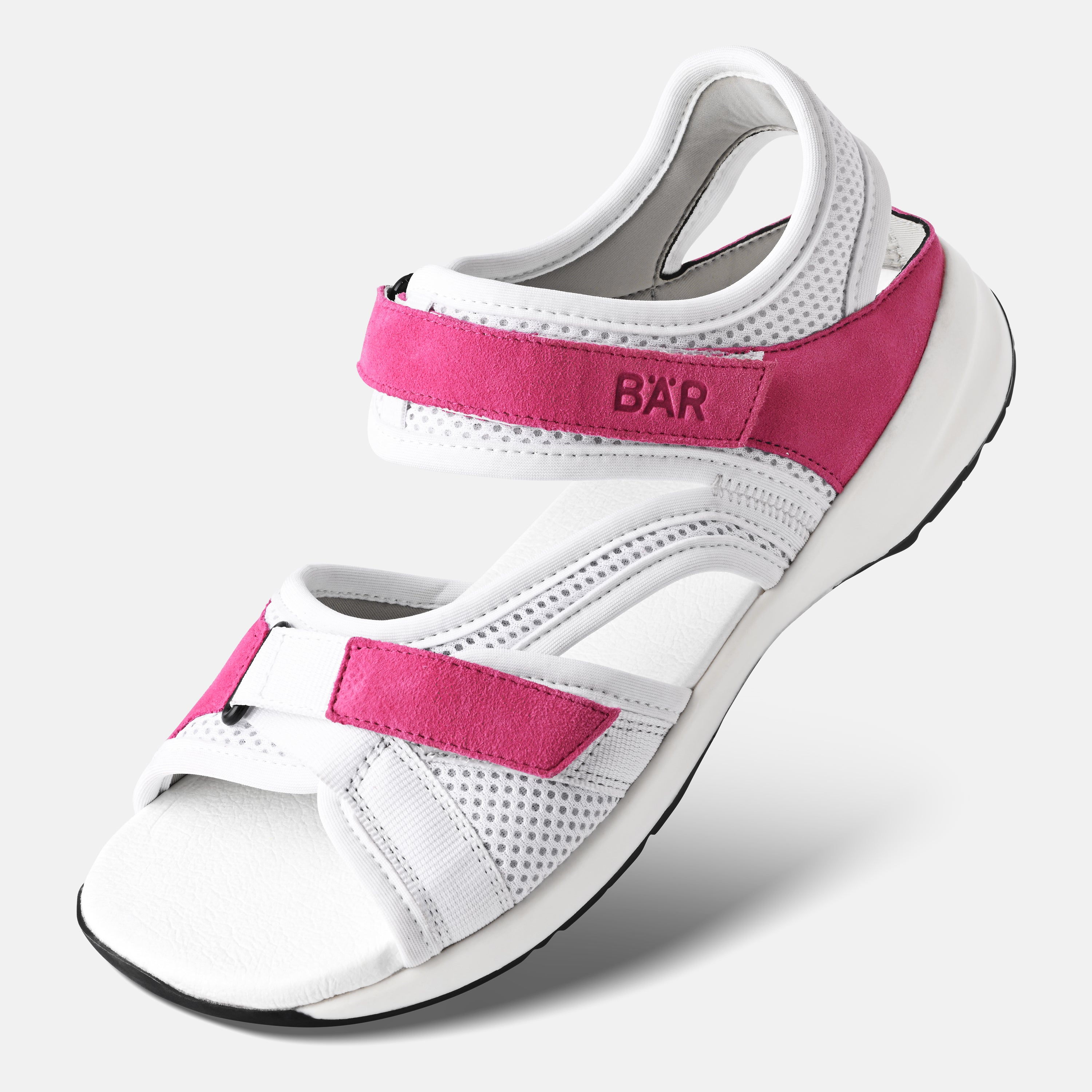 Women's Pink everyday premium sandals Baer