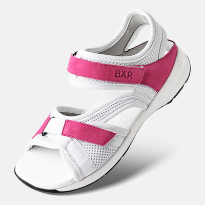 Women's Pink everyday premium sandals Baer