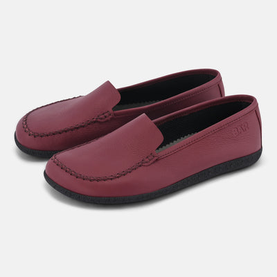 Women's Bordeux wide toe box loafer Baer