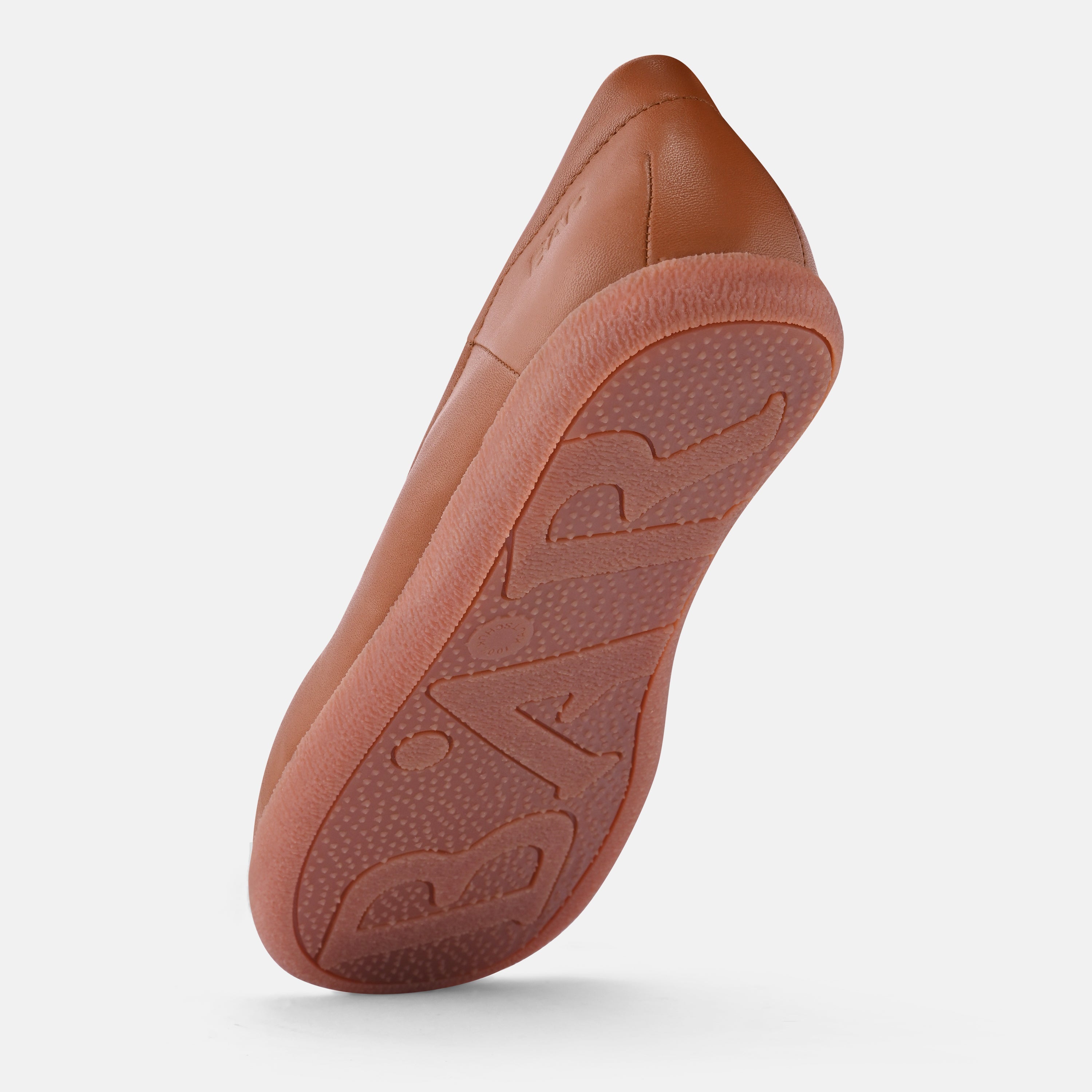 Women's Brown flexible sole barefoot shoes