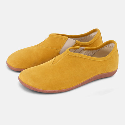 Women's Mustard natural movement party shoes Baer