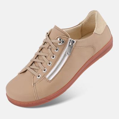 Women's Beige Flexible sole smart casual shoes Baer