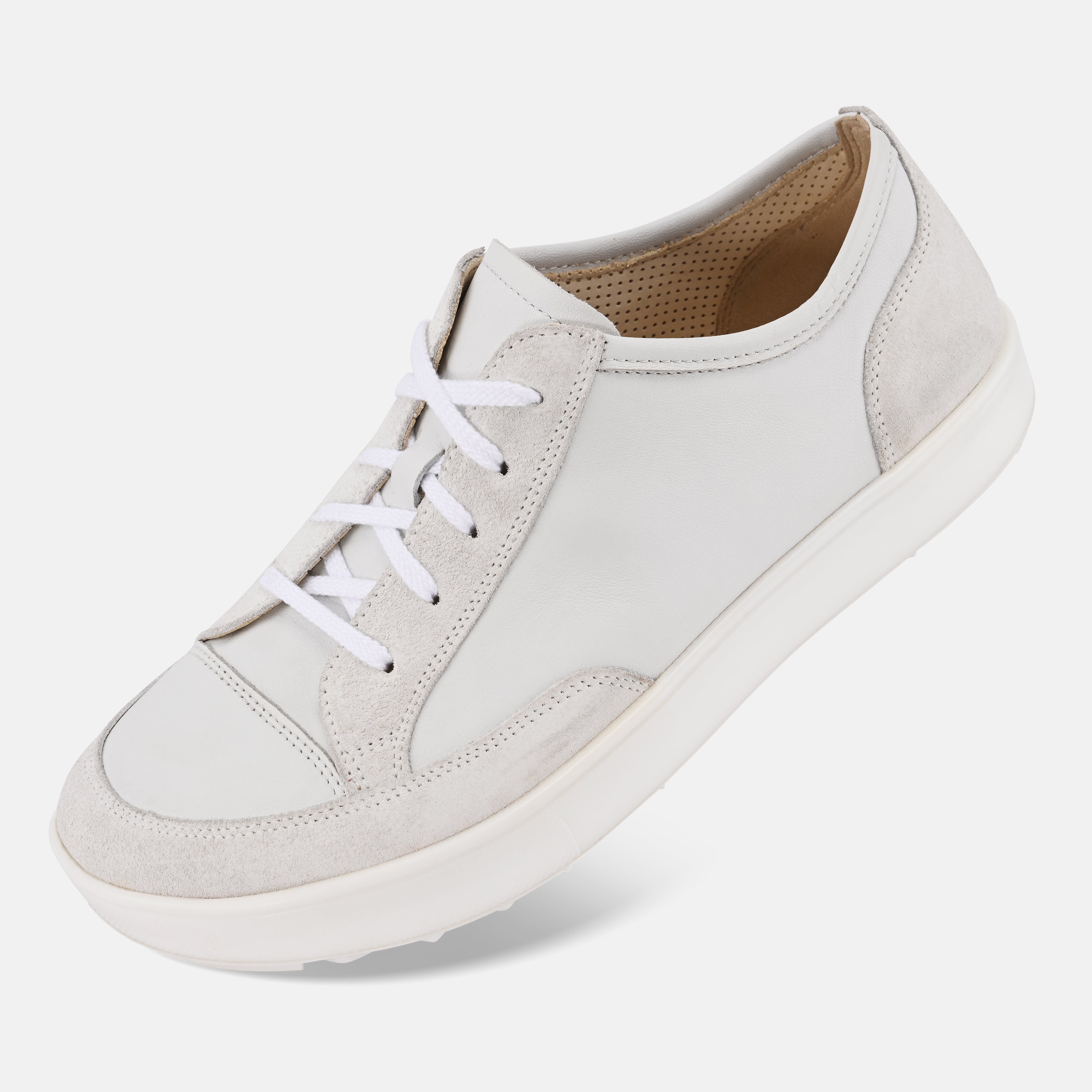 White Women Premium Casual Shoes Baer