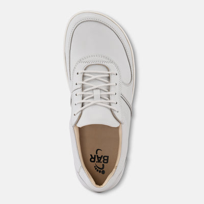 White Women Barefoot Leather Sneakers Baer