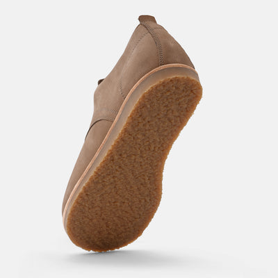 Beige Women Flexible Sole Shoes Baer